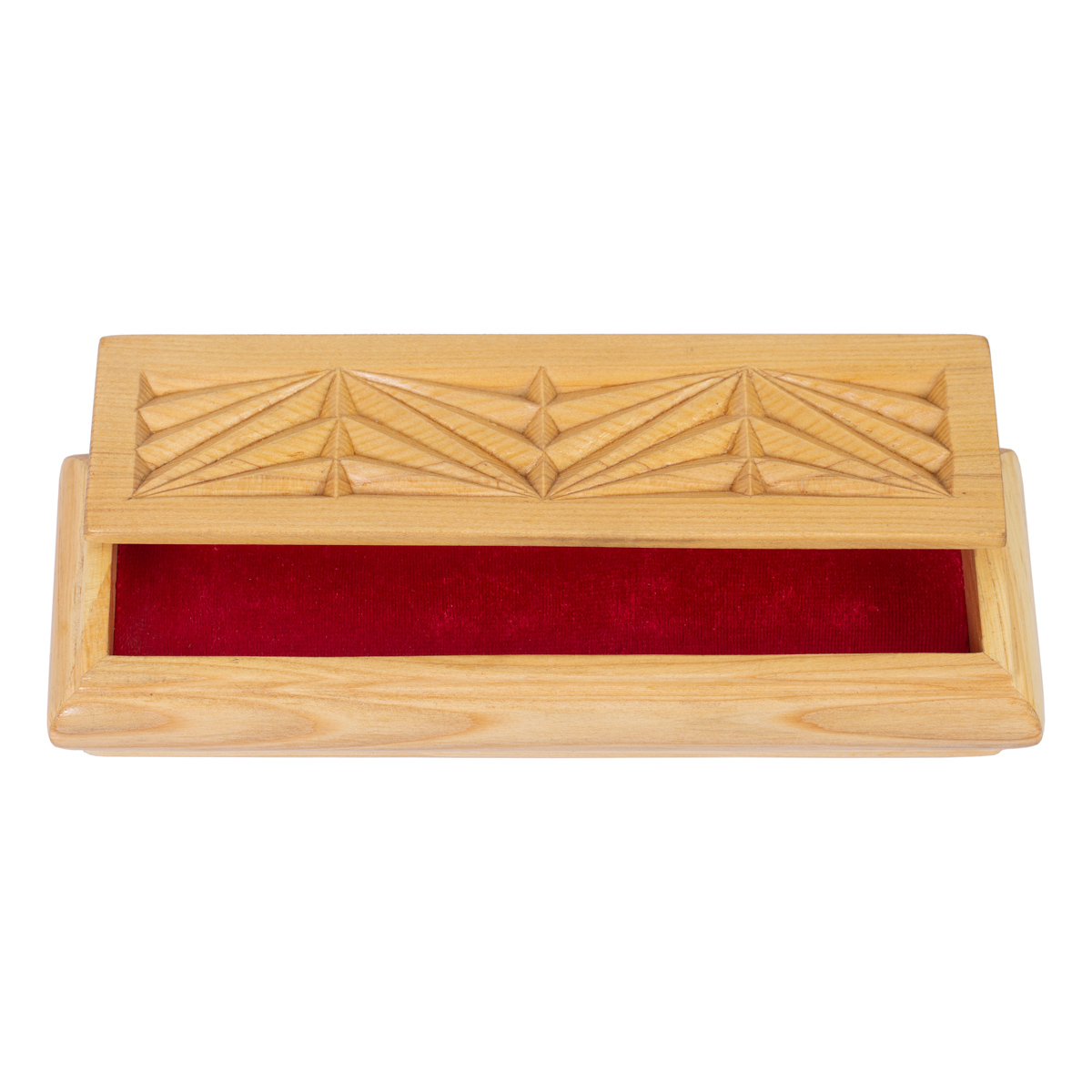 Engraved Archa Wood Pen Box | Wooden Pen Box