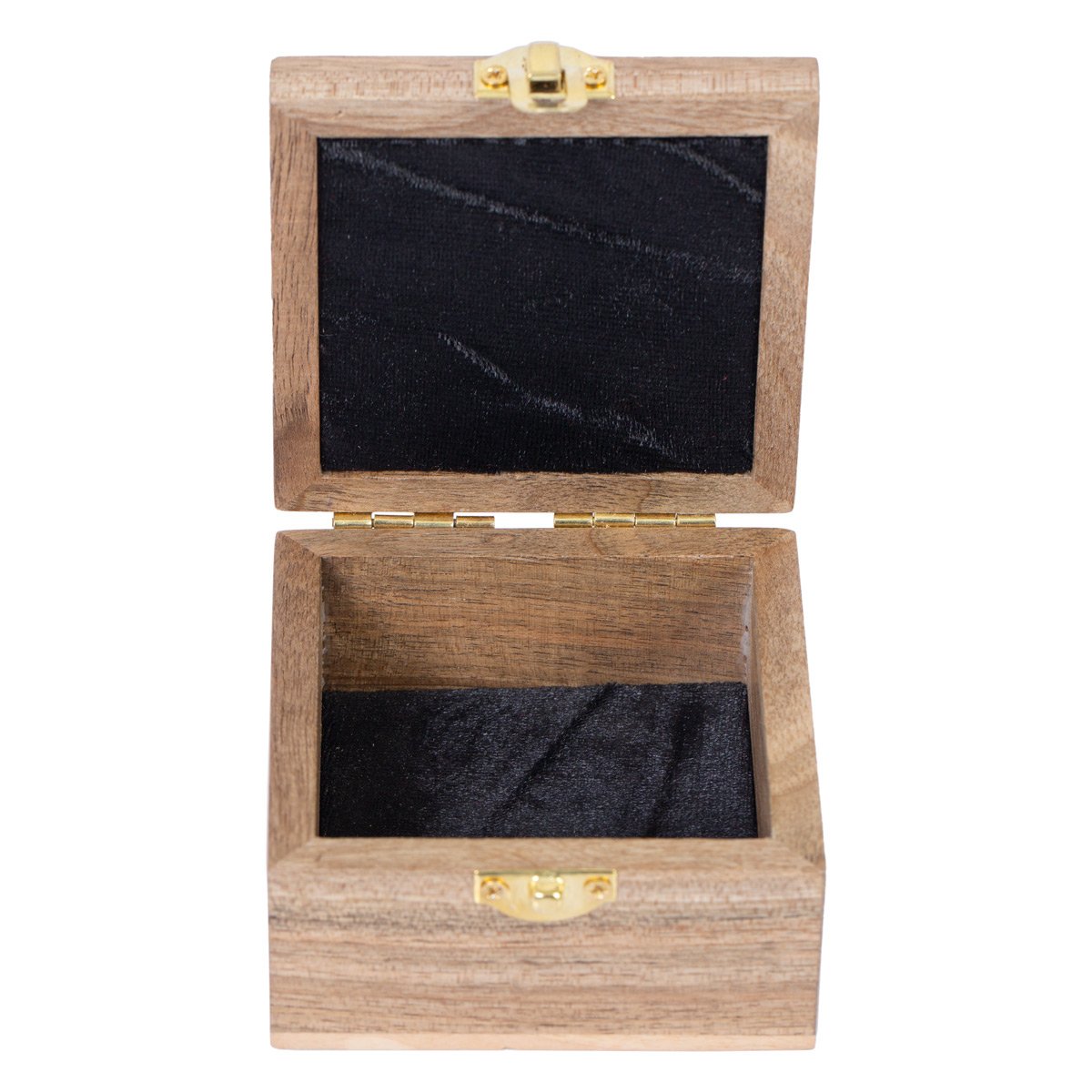 Archa Wood Square Watch Box | Wooden Carved Jewel Box