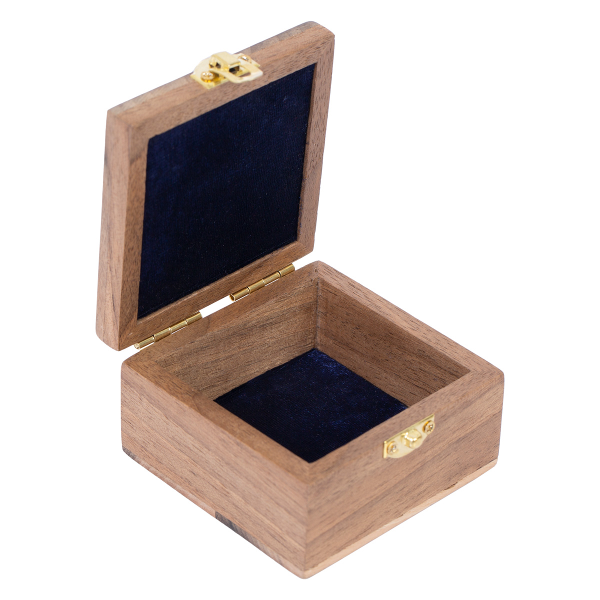 Square Wooden Watch Box | Wooden Jewel Box