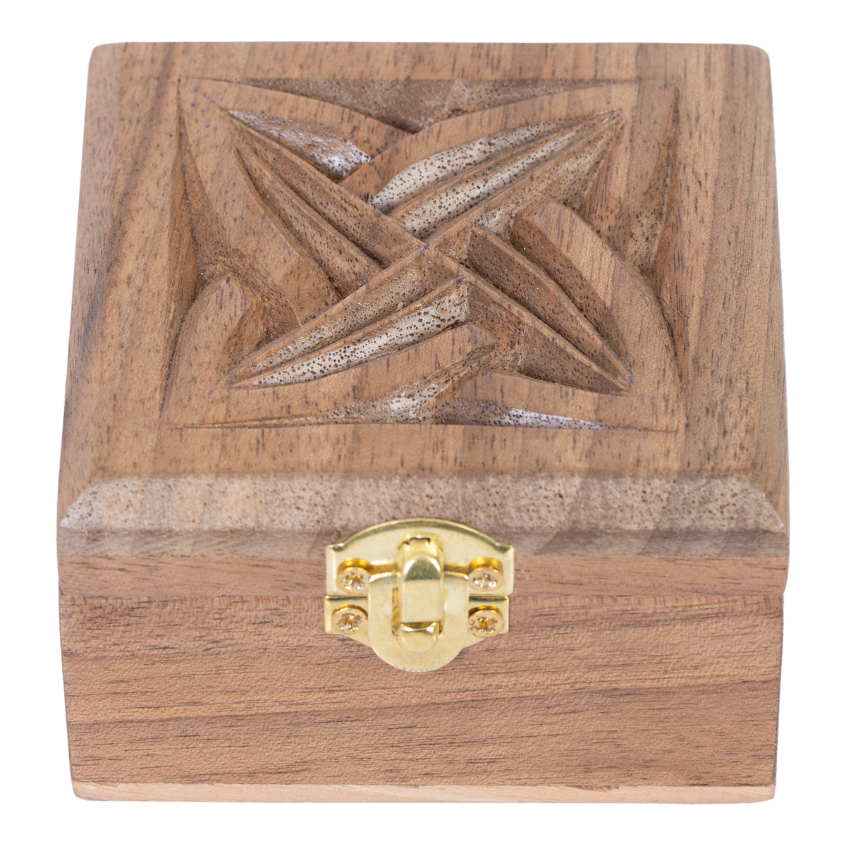 Square Wooden Watch Box | Wooden Jewel Box