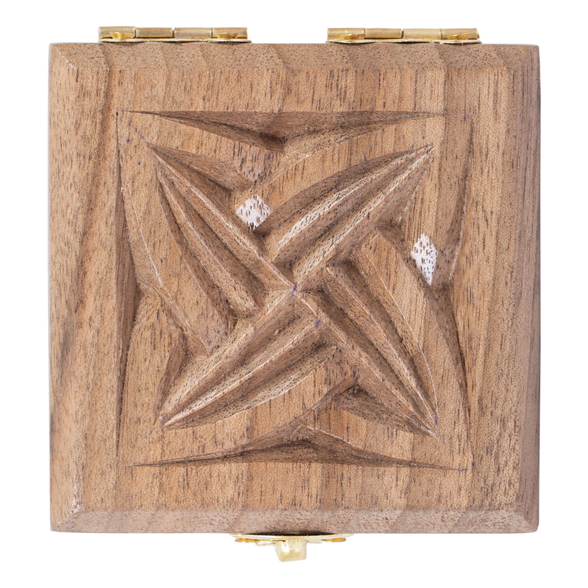 Square Wooden Watch Box | Wooden Jewel Box