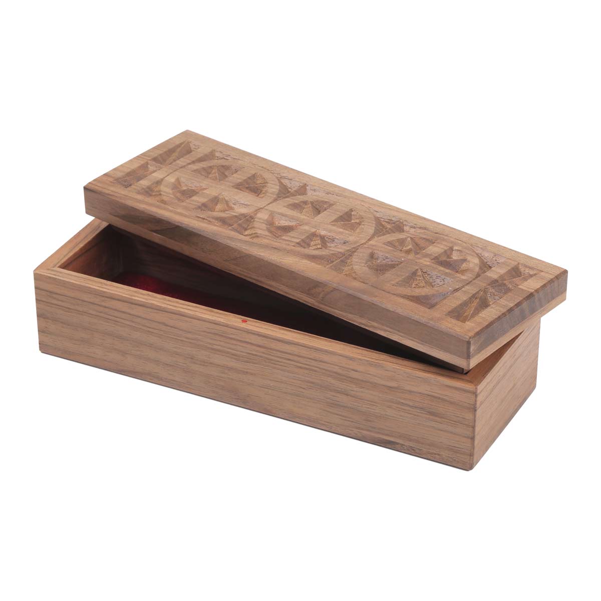 Wooden Gift Box | Nuristani Carved Watch Box