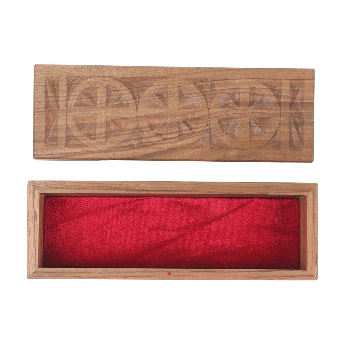 Wooden Gift Box | Nuristani Carved Watch Box