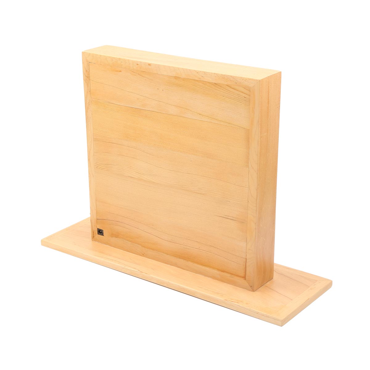 Archa Wood Handcrafted Lamp | Square Jali Panel Table Lamp