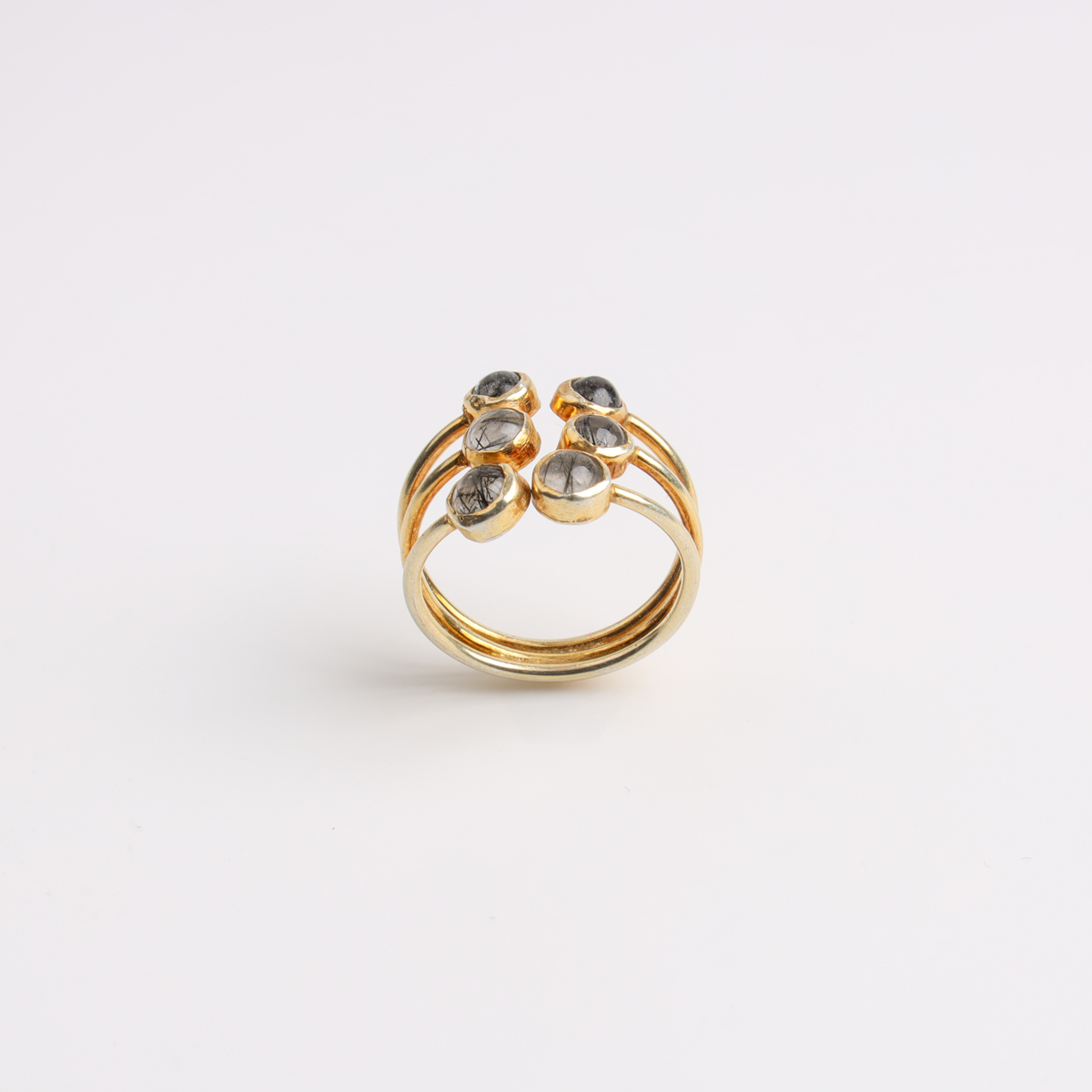 Gold-Plated Silver Ring