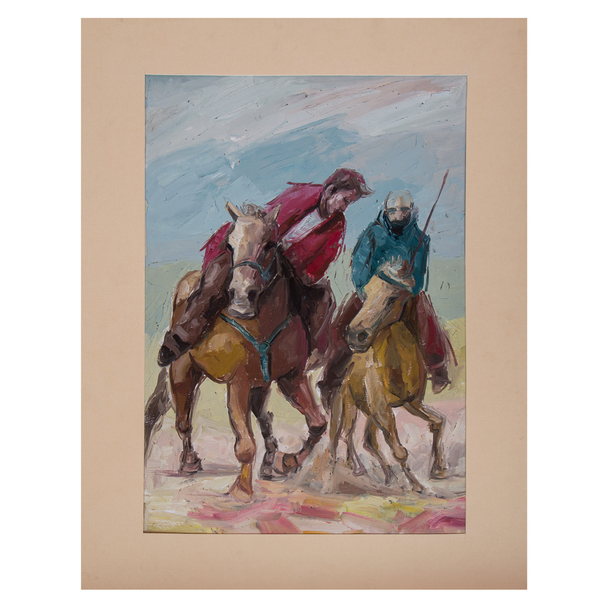 Bozkashi Artwork | Wall Art Painting