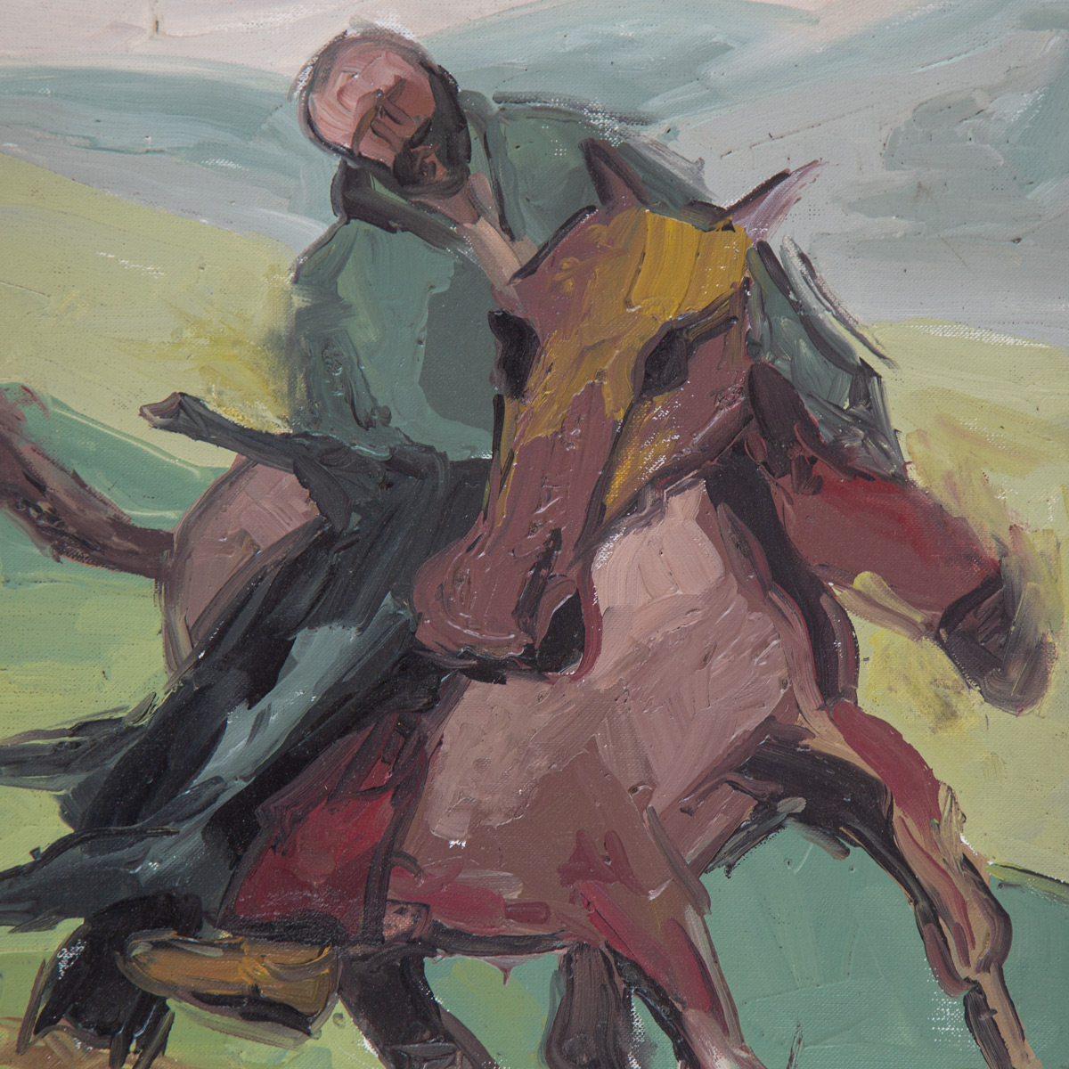 Buzkashi Portrait| Water Color Artwork