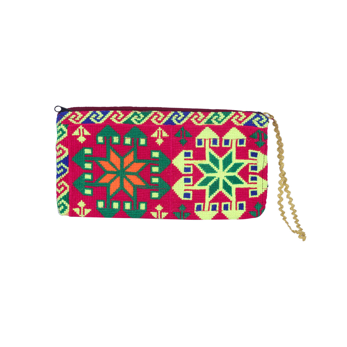 Floral Embroidered Handbag | Handmade Purse