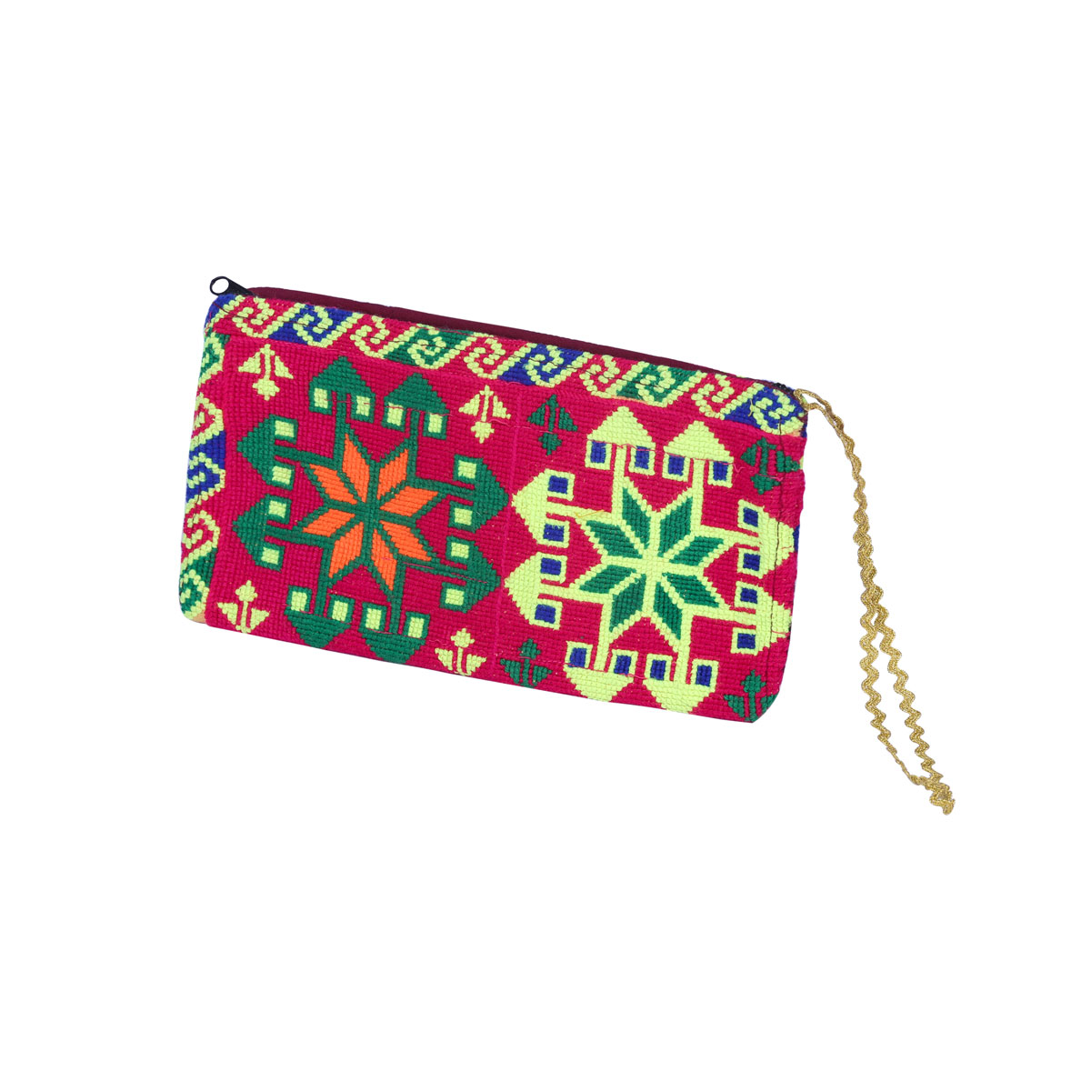 Floral Embroidered Handbag | Handmade Purse