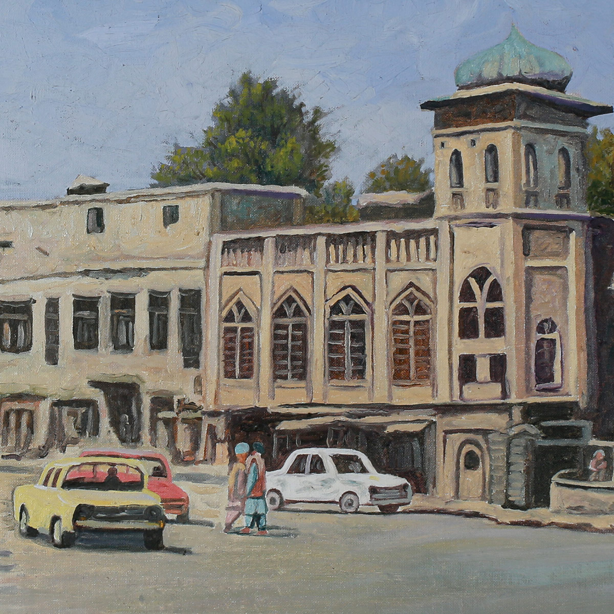 Deh Afghanan Kabul Artwork | Wall-Hanging Painting