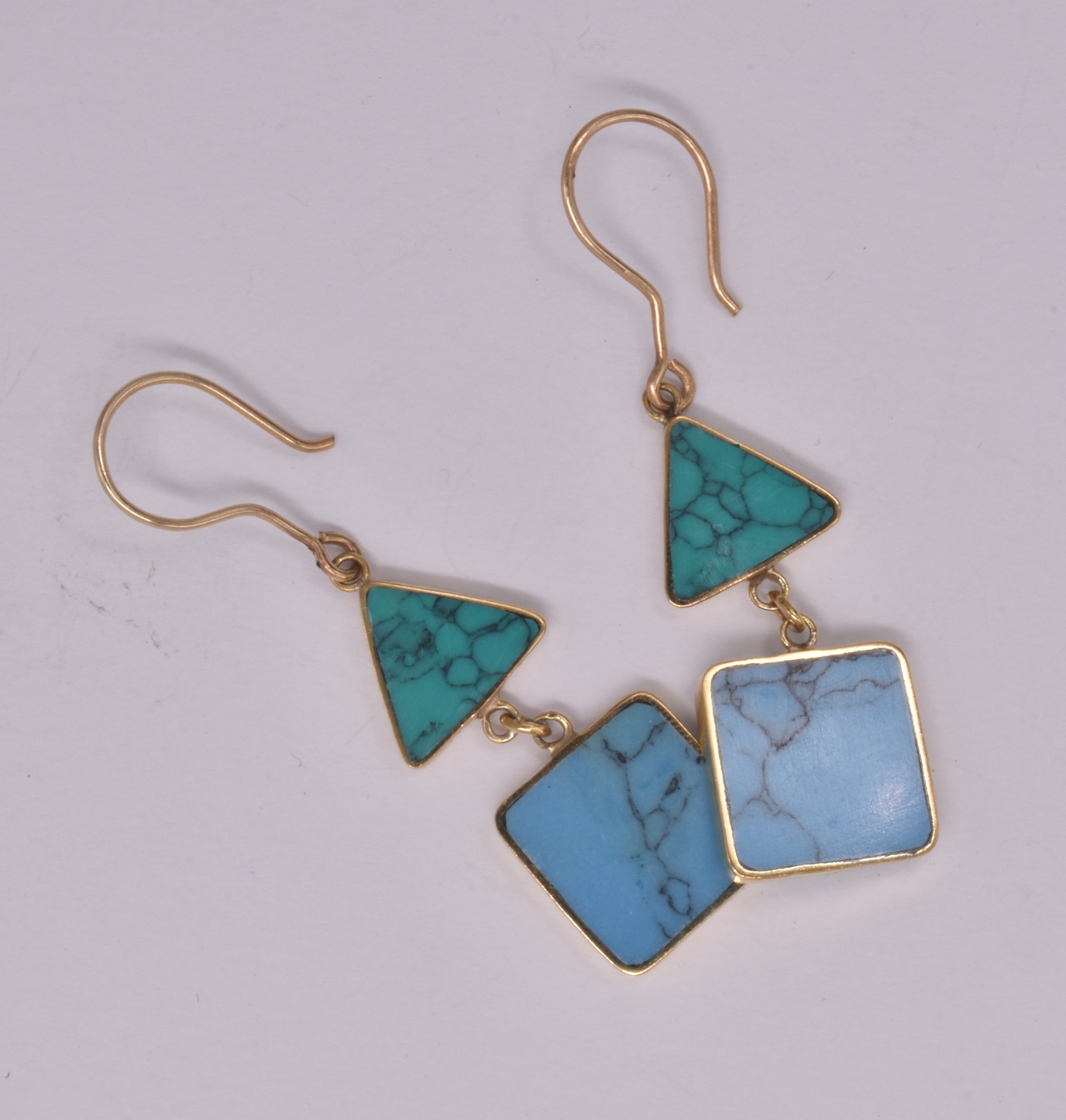 Two Stone Earrings