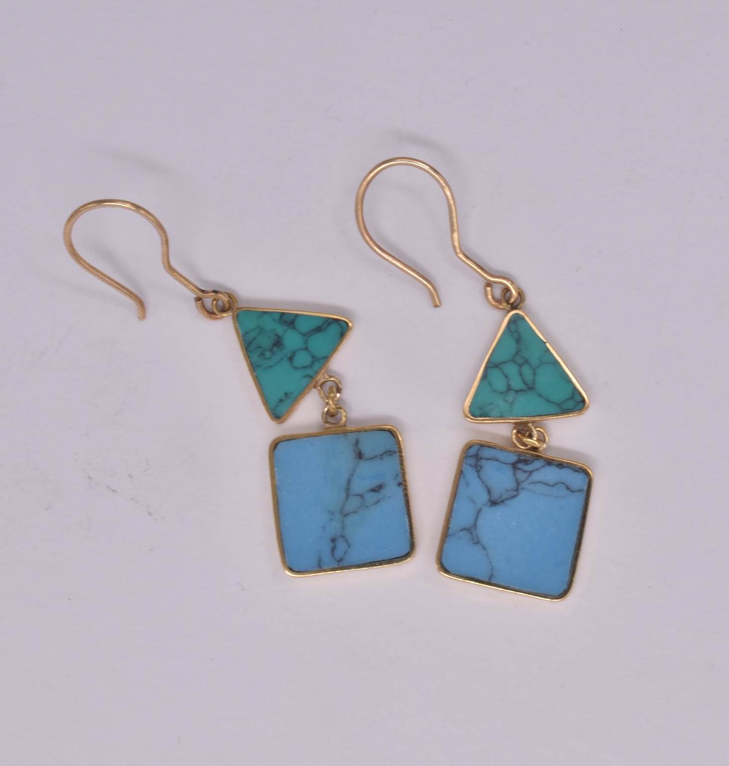 Two Stone Earrings