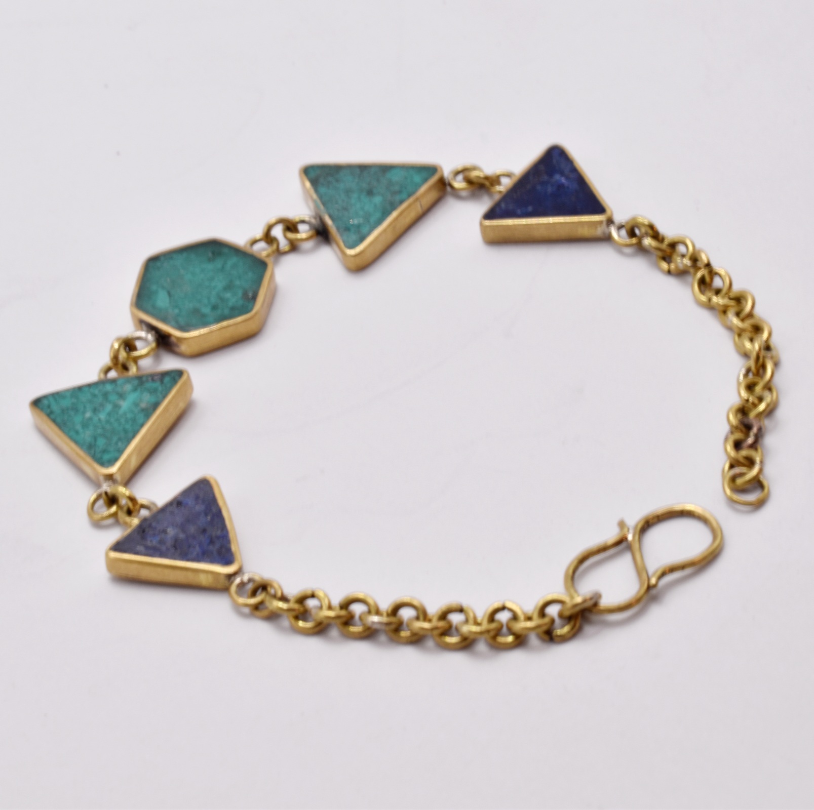 Turquoise & Lapis Lazuli Bracelet