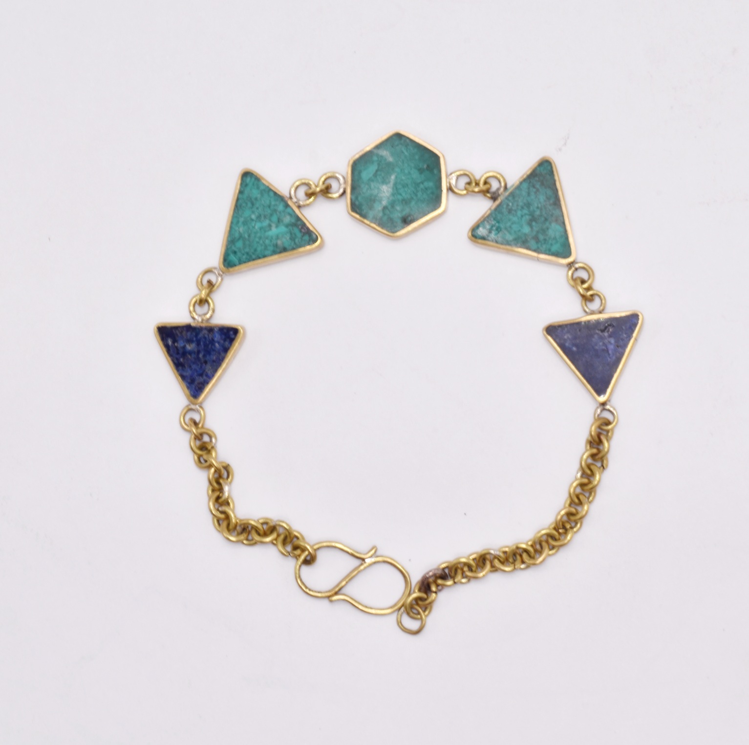 Turquoise & Lapis Lazuli Bracelet