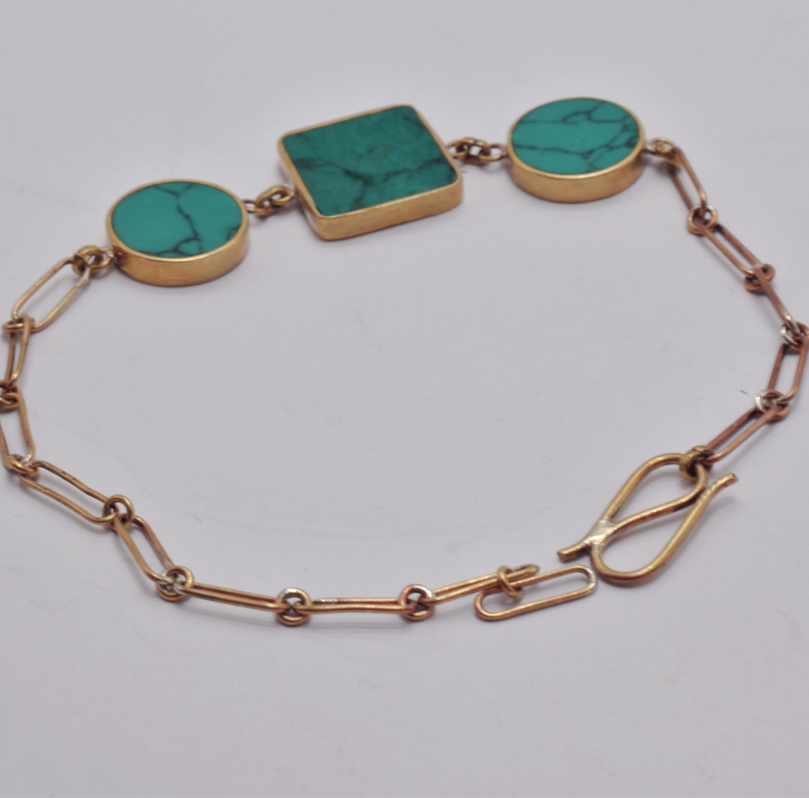 Turquoise Link Bracelet