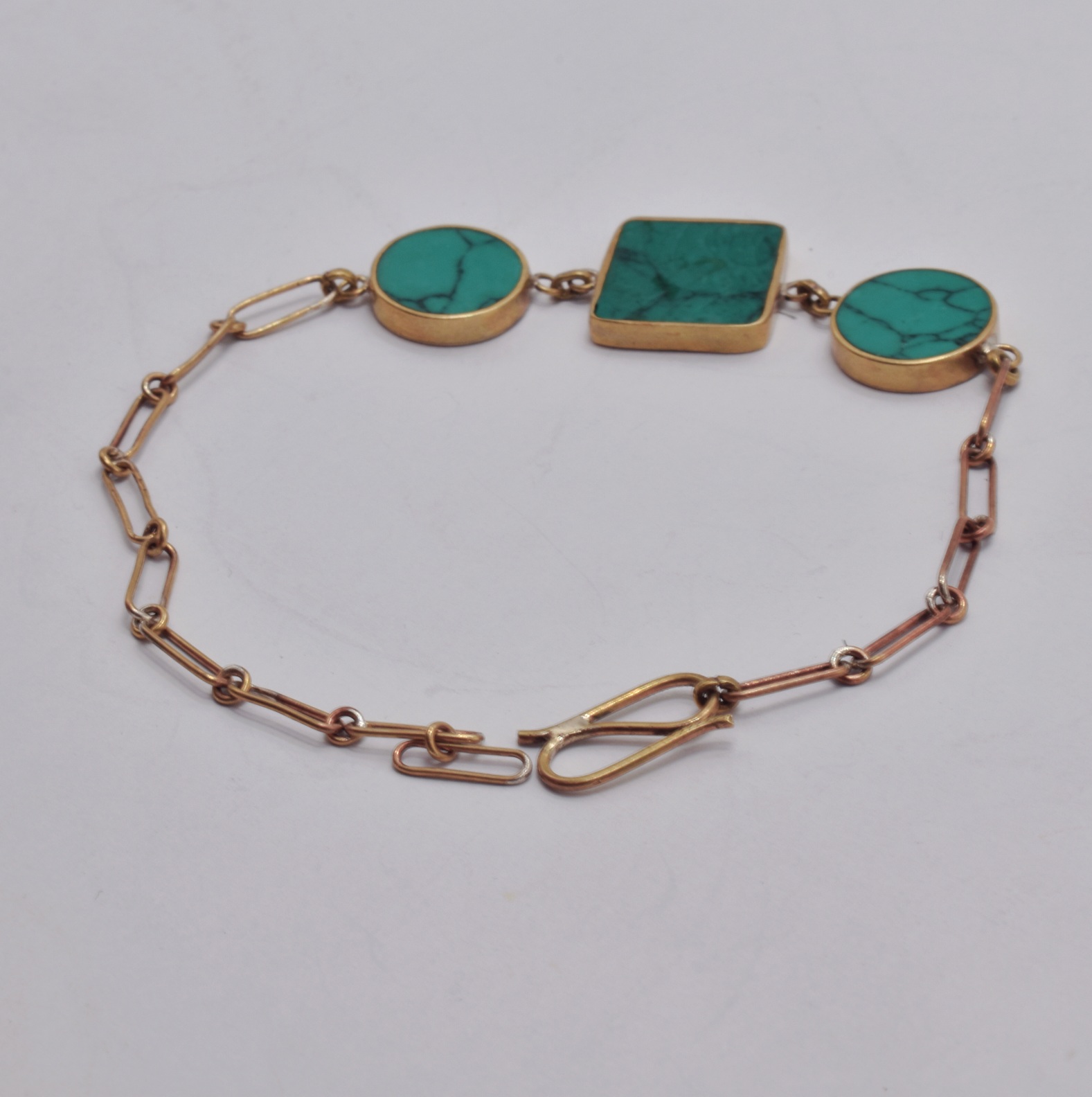 Turquoise Link Bracelet