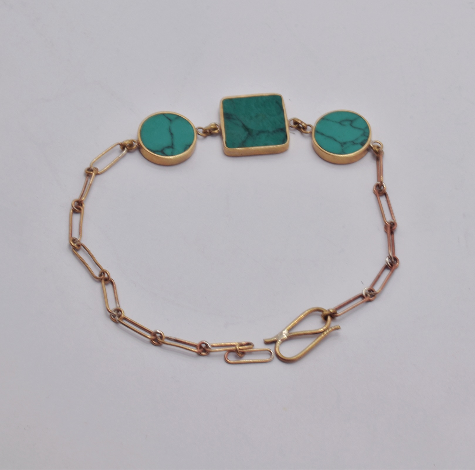 Turquoise Link Bracelet