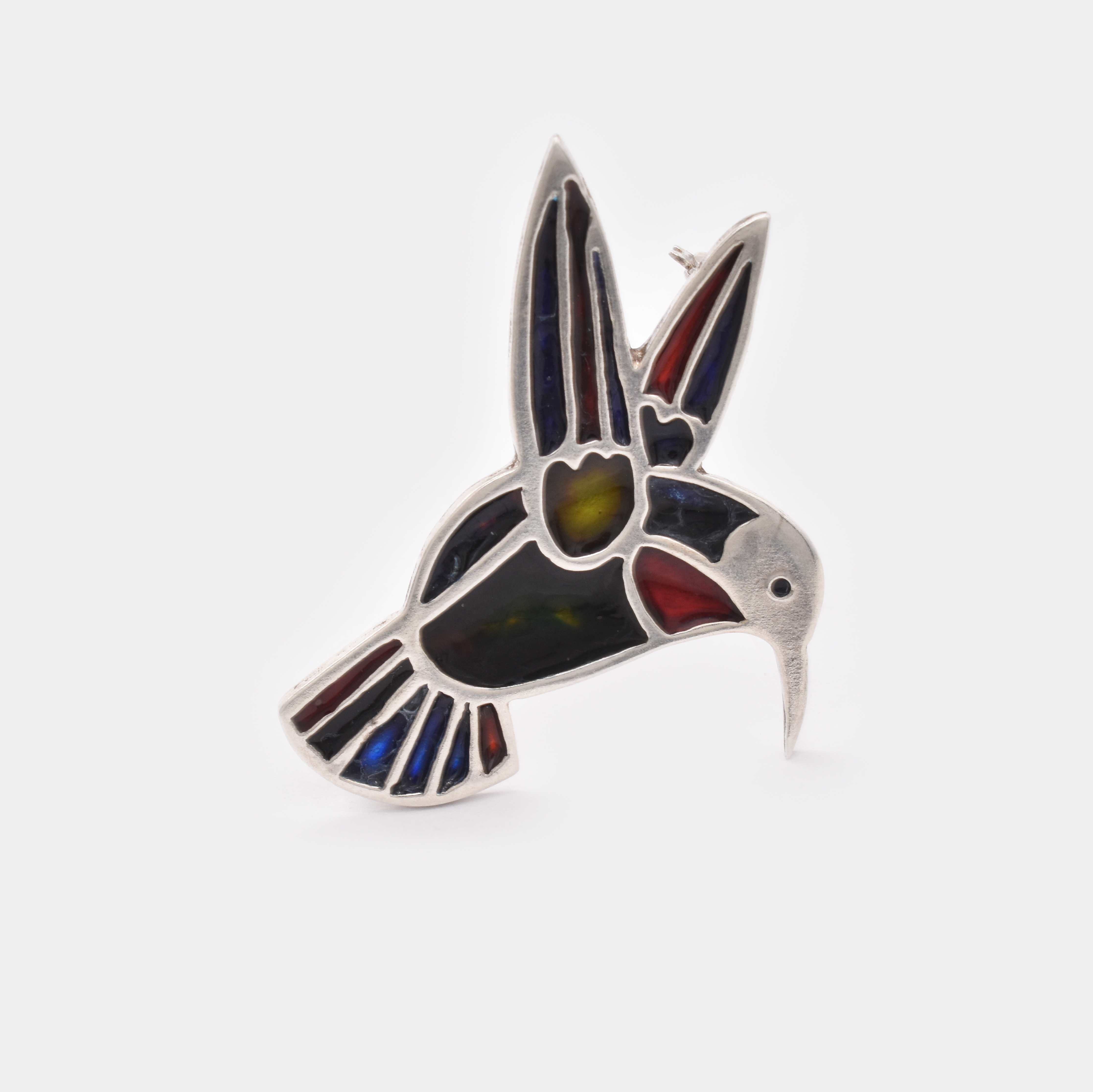 Afghan Hummingbird Brooch