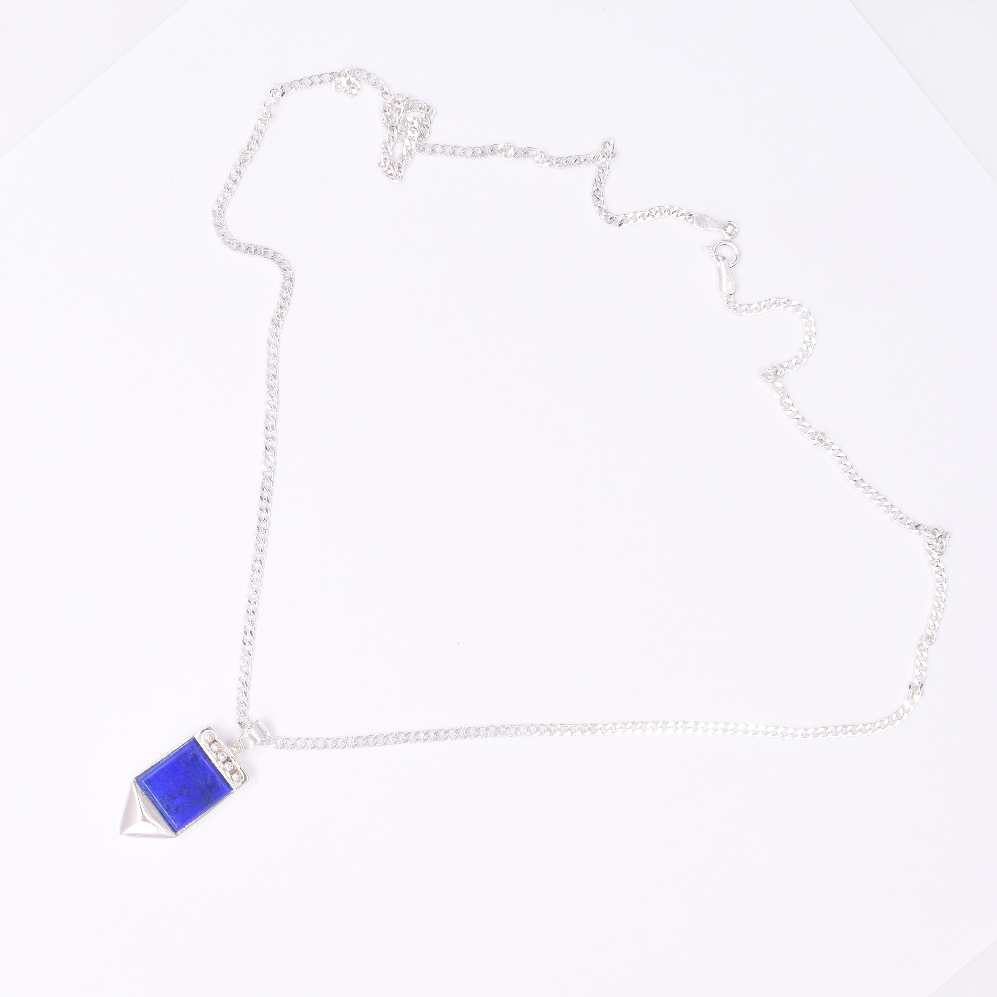 Afghan Lapis Elegance Pendant