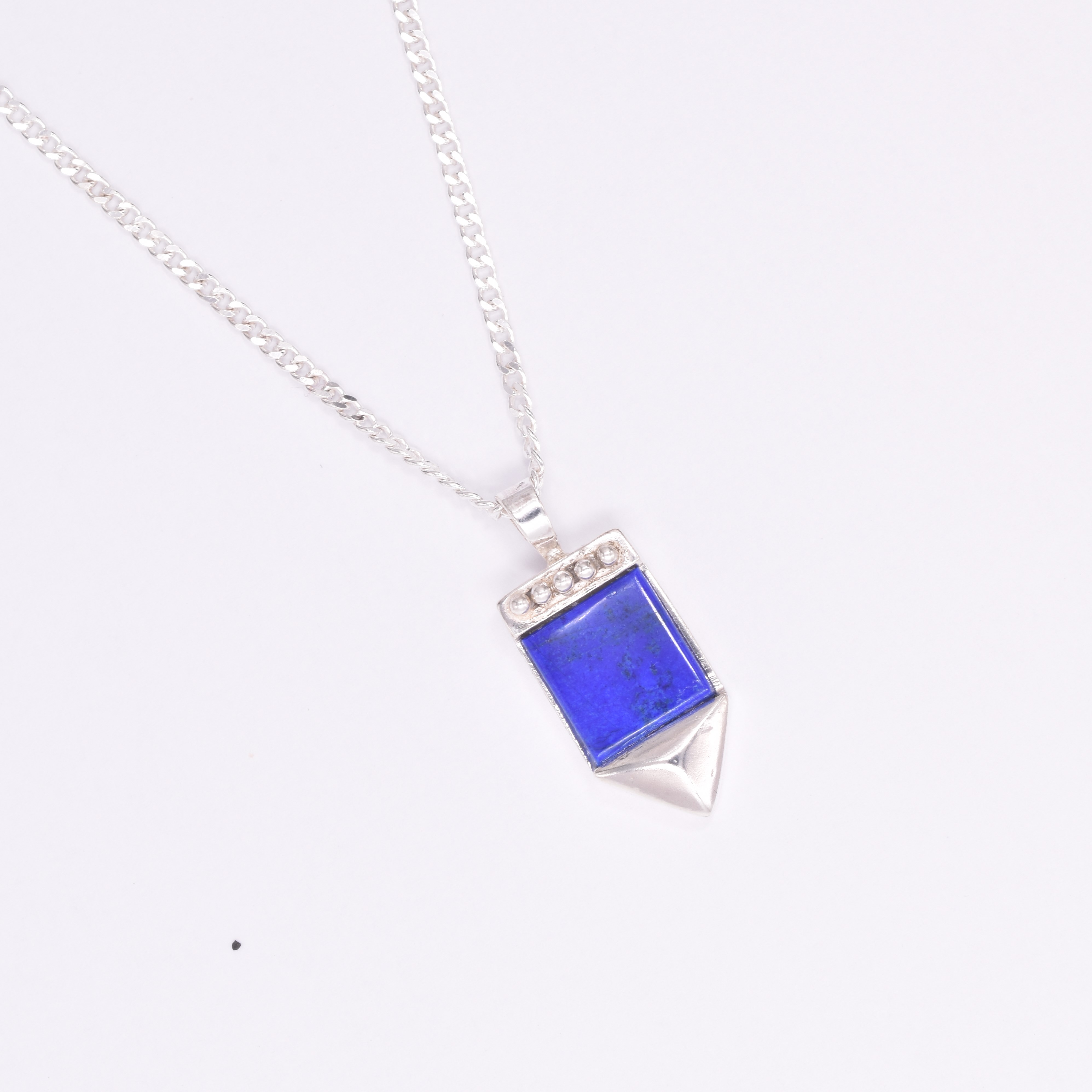 Afghan Lapis Elegance Pendant
