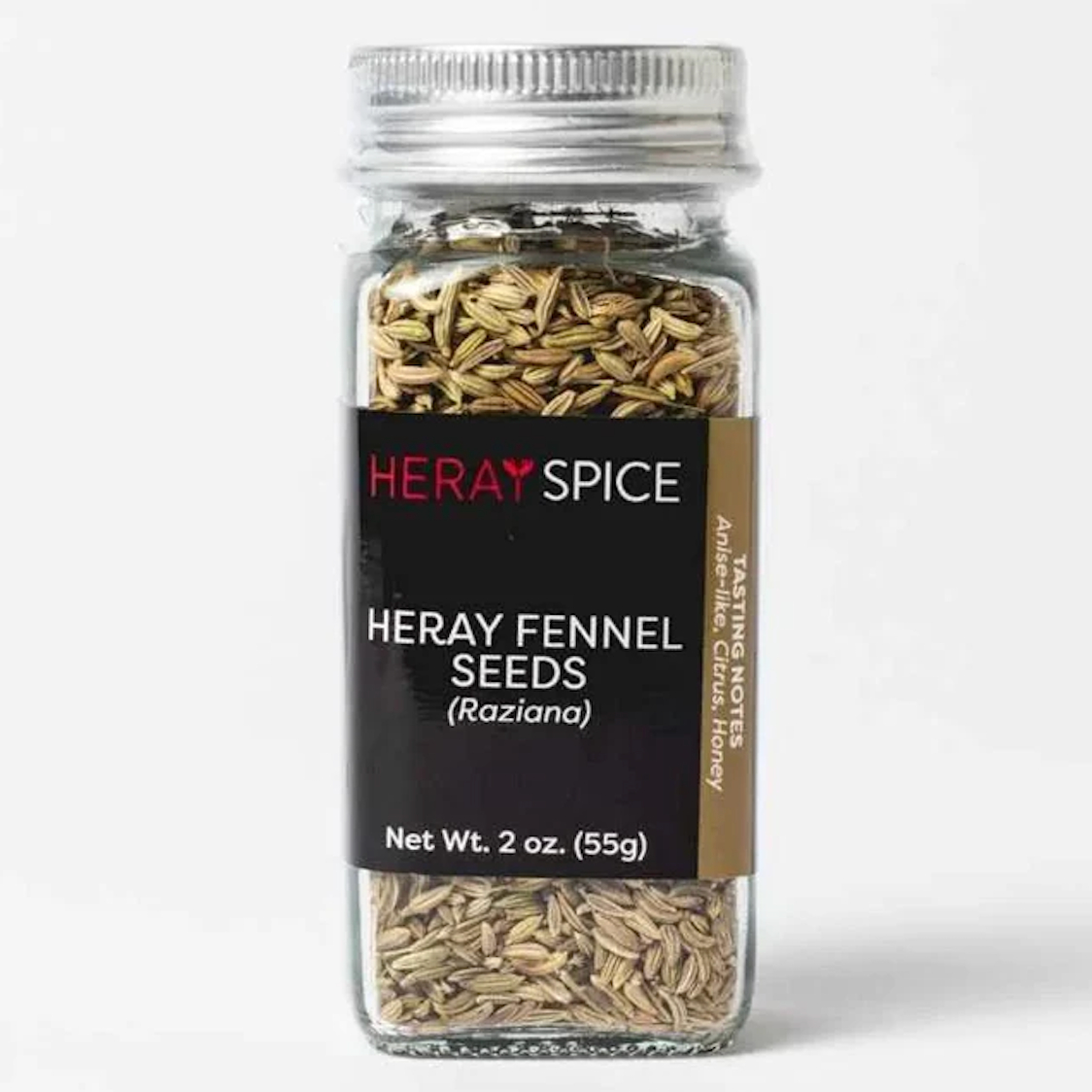 55 gr Herati Fennel Seeds, Raziana or Tokhm Badiyana 2 Oz  (55 grams)