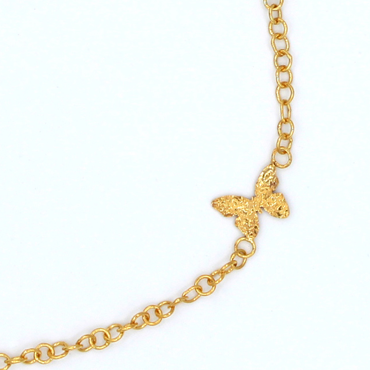 Amethyst Silver Neck Chain | Gold Plated Chain
