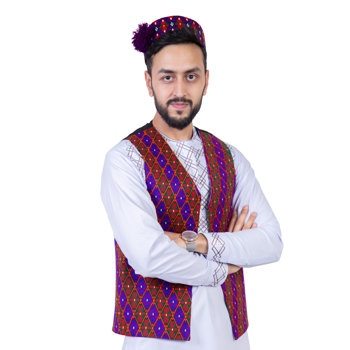 Hazaragi Design Handmade Waistcoat | Traditional Waistcoat