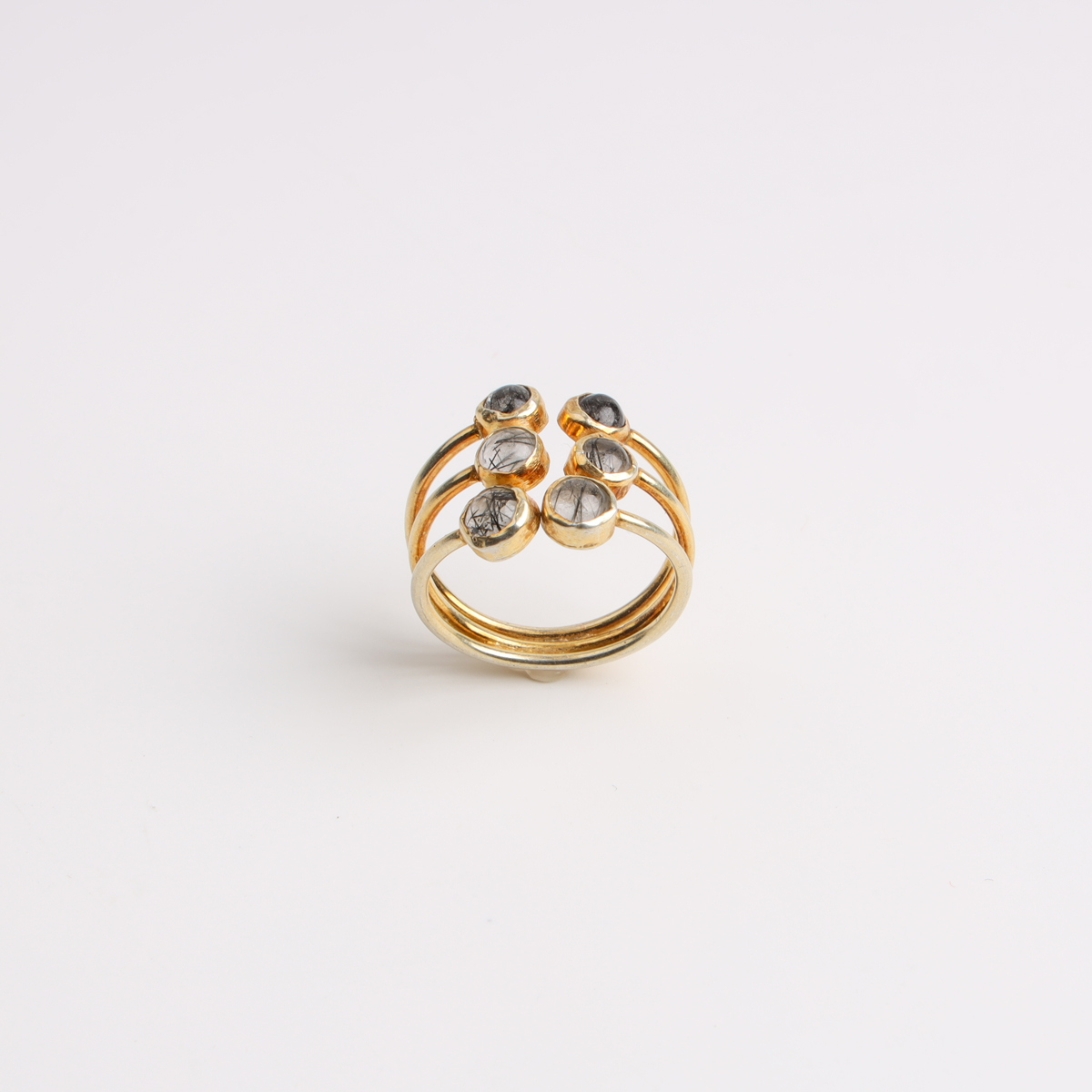 Gold-Plated Silver Ring
