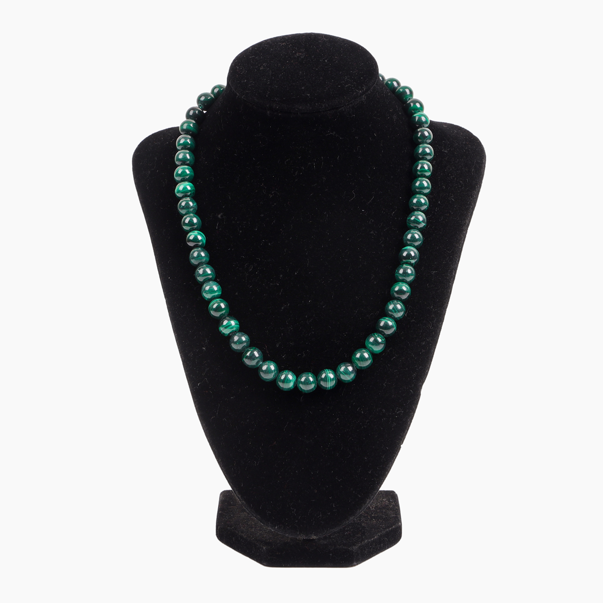 Green Mora Necklace, handmade