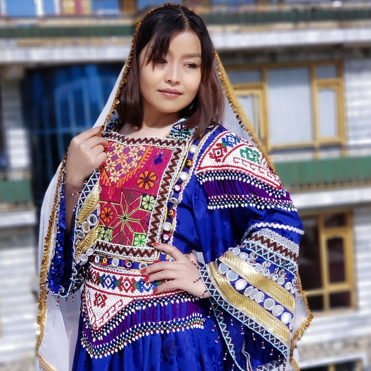 Beautiful Gande Afghani  |  Afghan Handmade Wedding Clothes