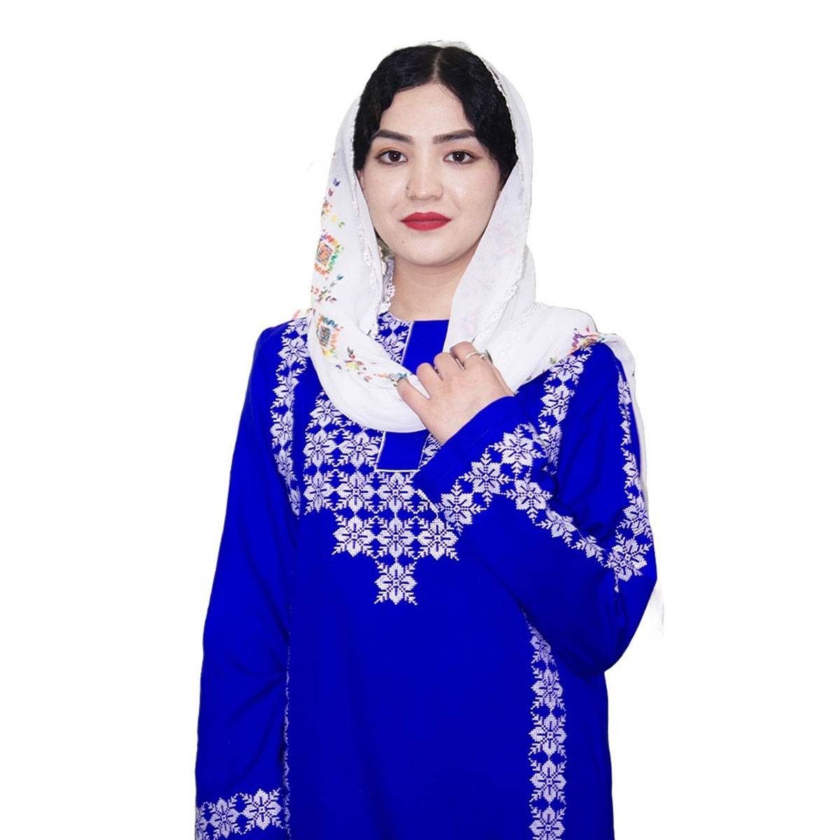 Hazargi Design Party Dress | Hand-embroidered Women Dress