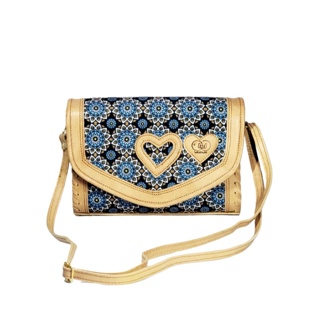 Handicraft pure leather women handbag , purse , shoes complete set