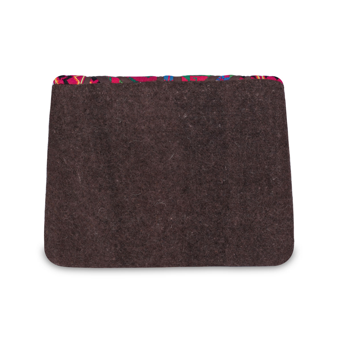 Woolen Envelope Baguette Handbag