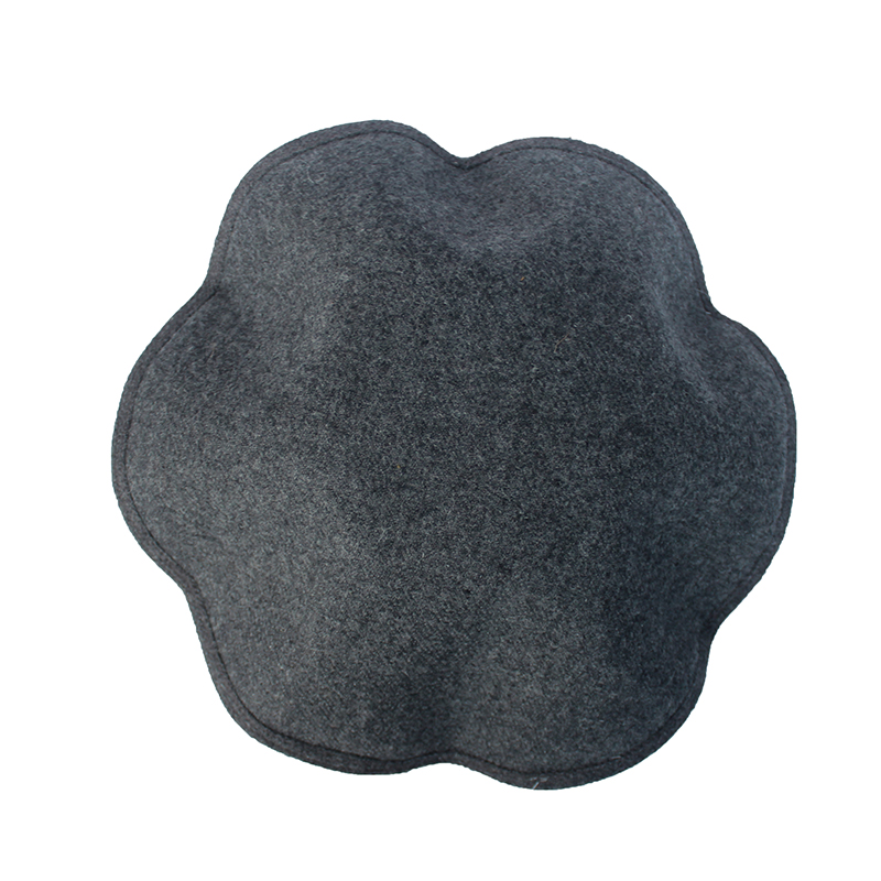 Gray Kunari Pakol| Handmade Wool Afghan Cap