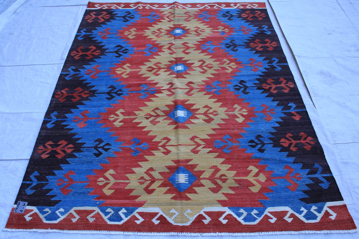 Hand Knotted Chobrang Kilim