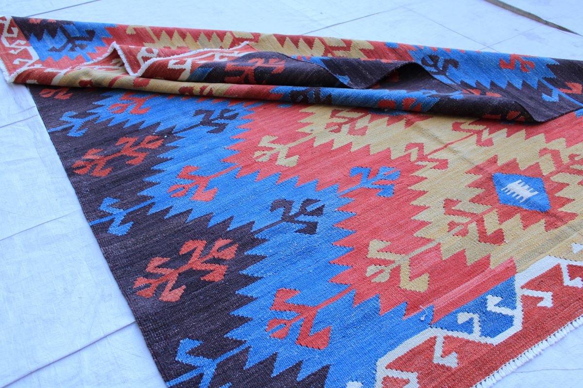 Hand Knotted Chobrang Kilim