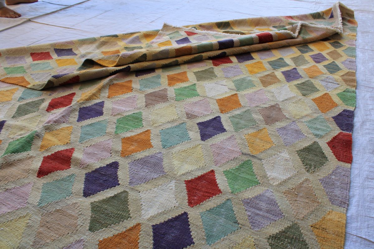 Stunning Chobi Kilim With Nice Colors 