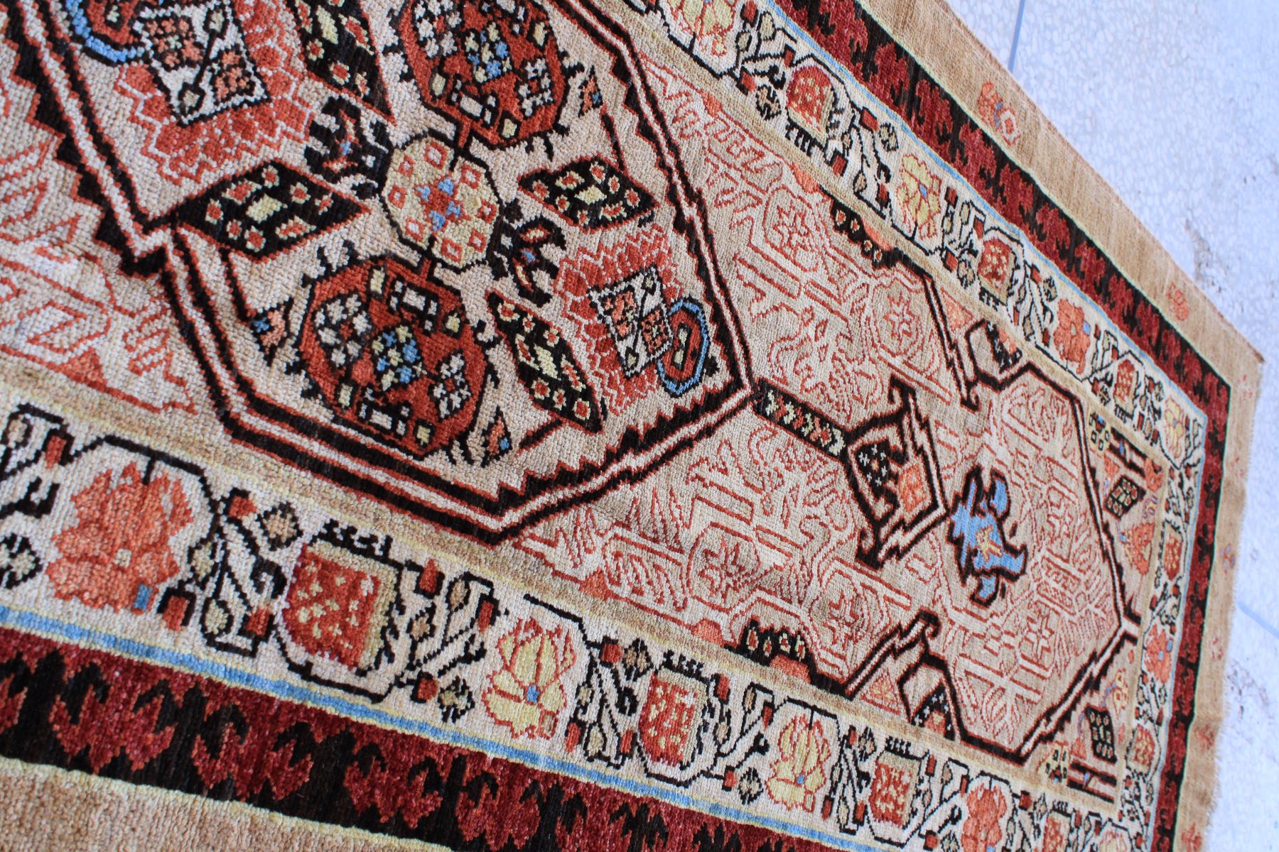 Antique Chobrang Runner Carpet