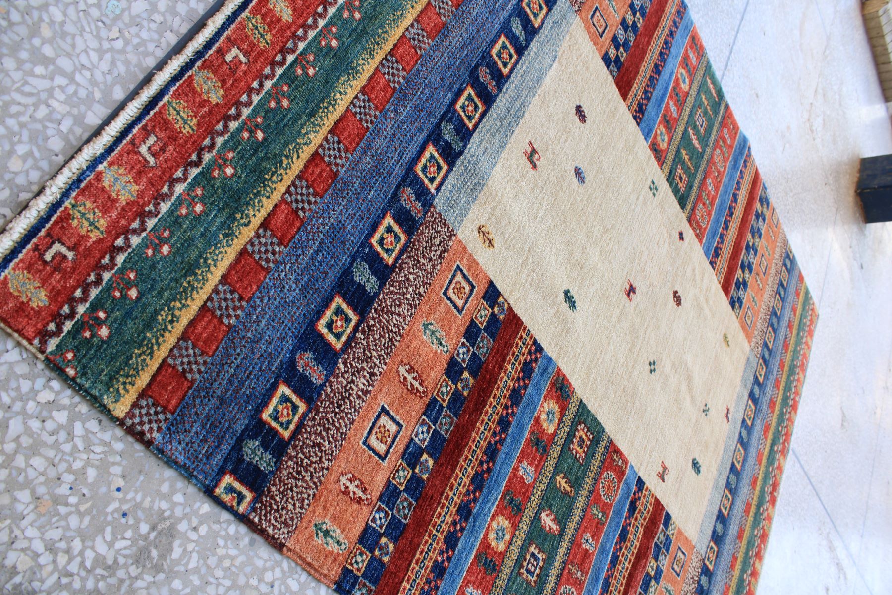 Stunning Chobrang Tree Design Carpet With Nice Coloration