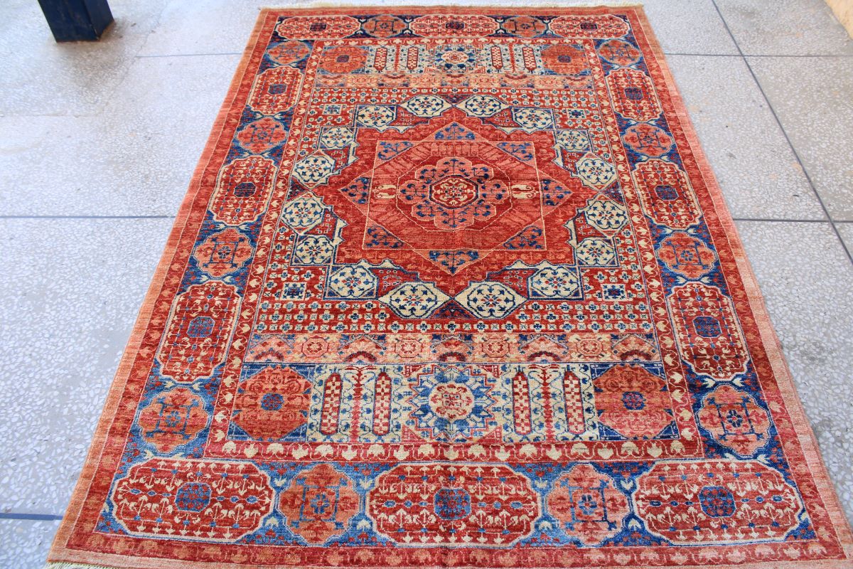 Beautifull Orange chobrang Mamlook Carpet