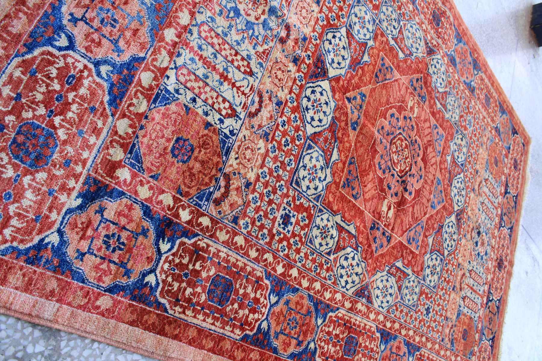 Beautifull Orange chobrang Mamlook Carpet