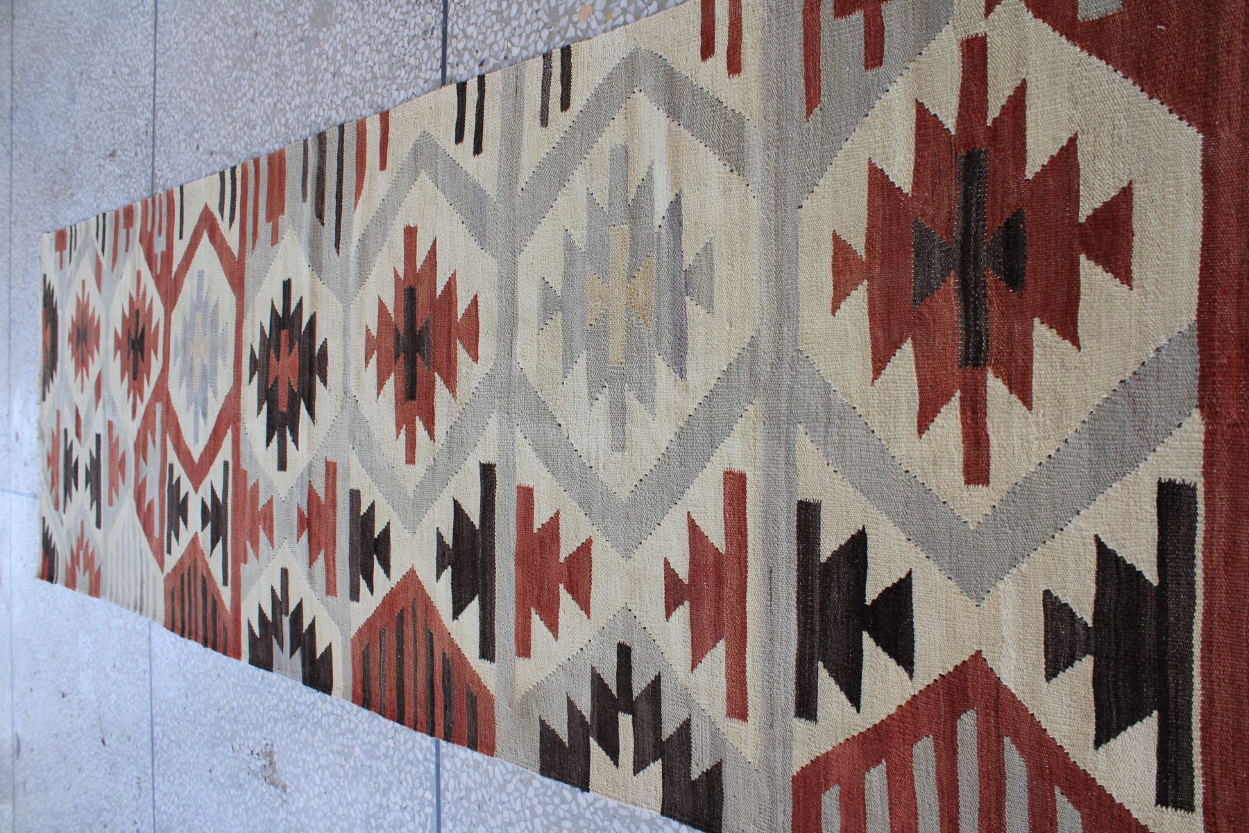 Stunning Chobrang Runner Kilim