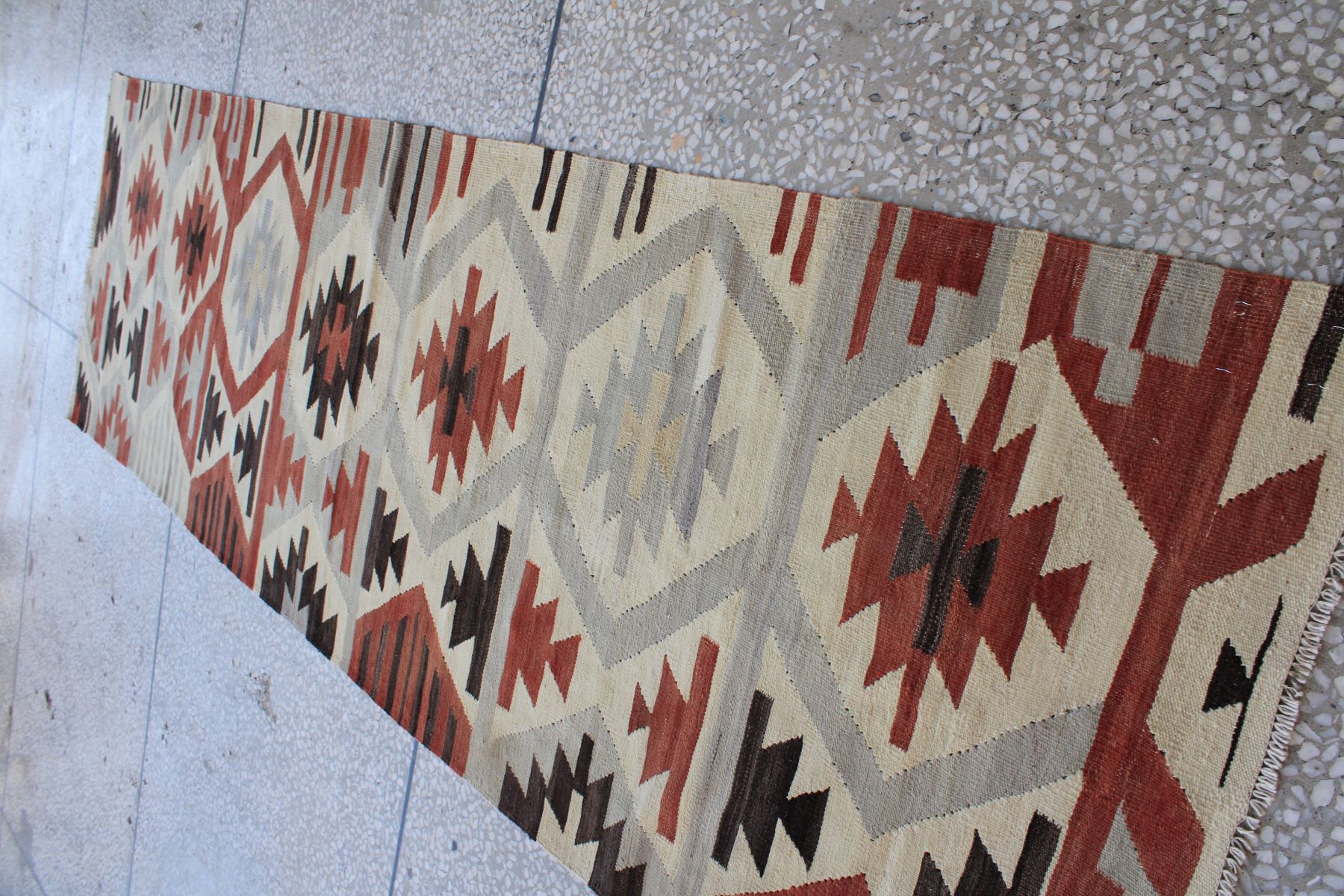 Stunning Chobrang Runner Kilim