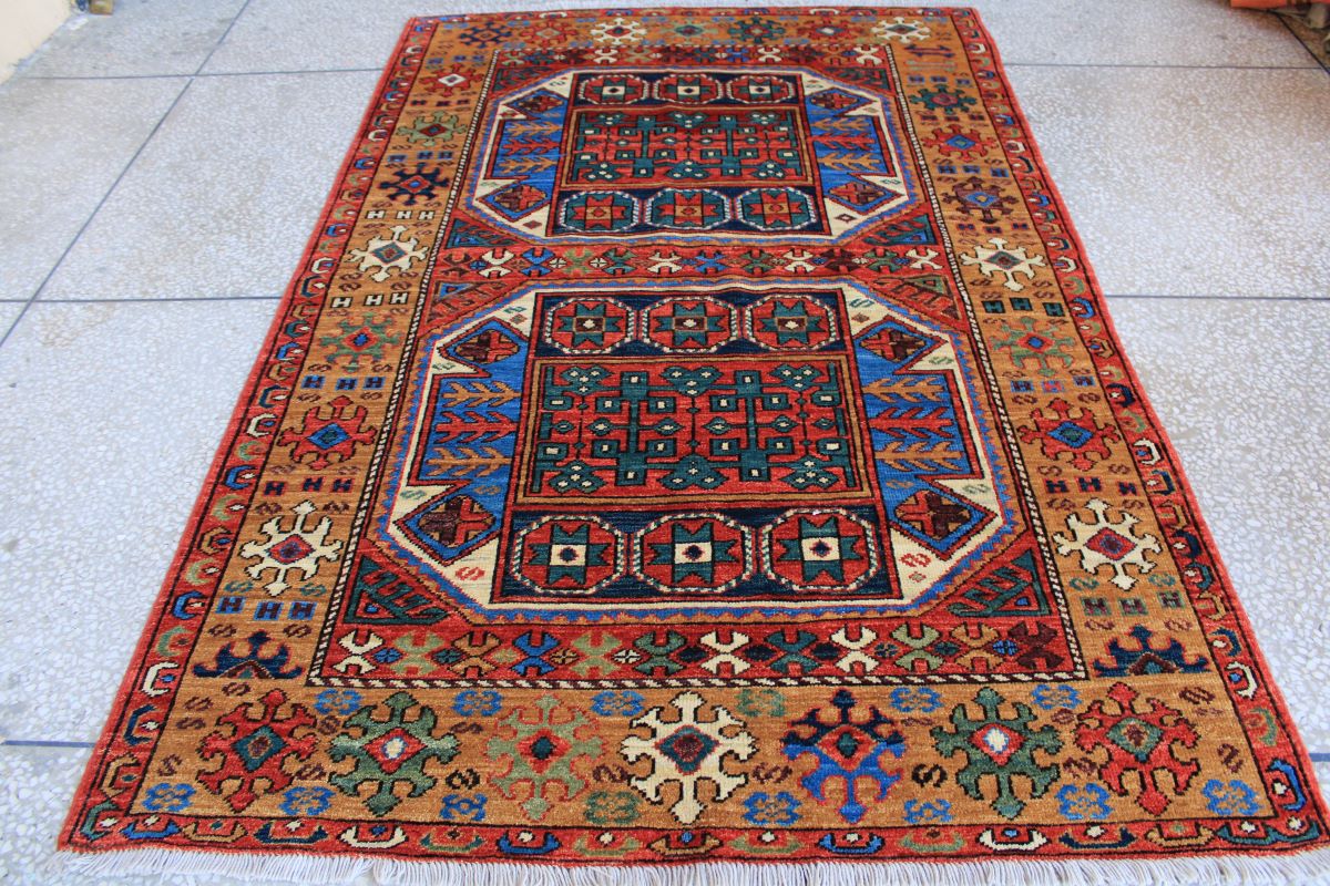 Antique Kazak Chobrang Carpet