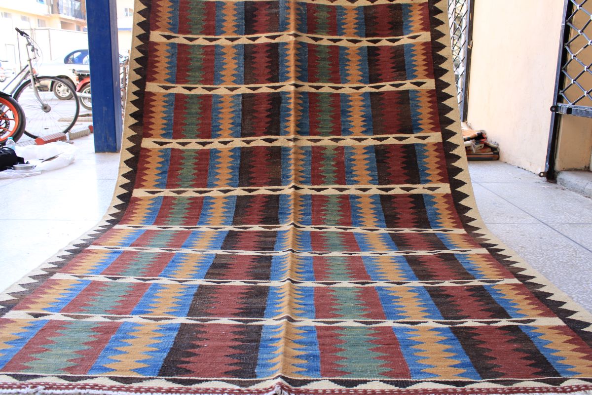 Stunning Handmade Chobrang Kilim