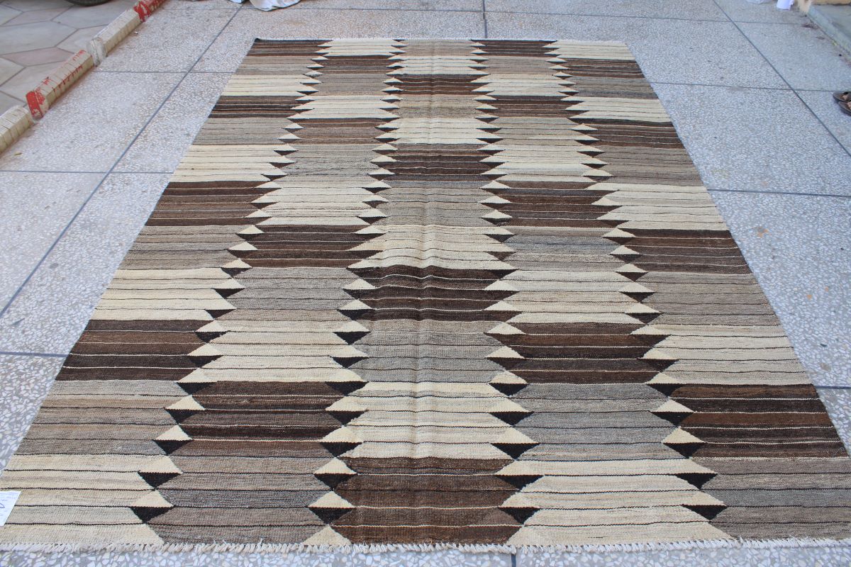 Stunning Natural Sheep Wool Handmade Kilim