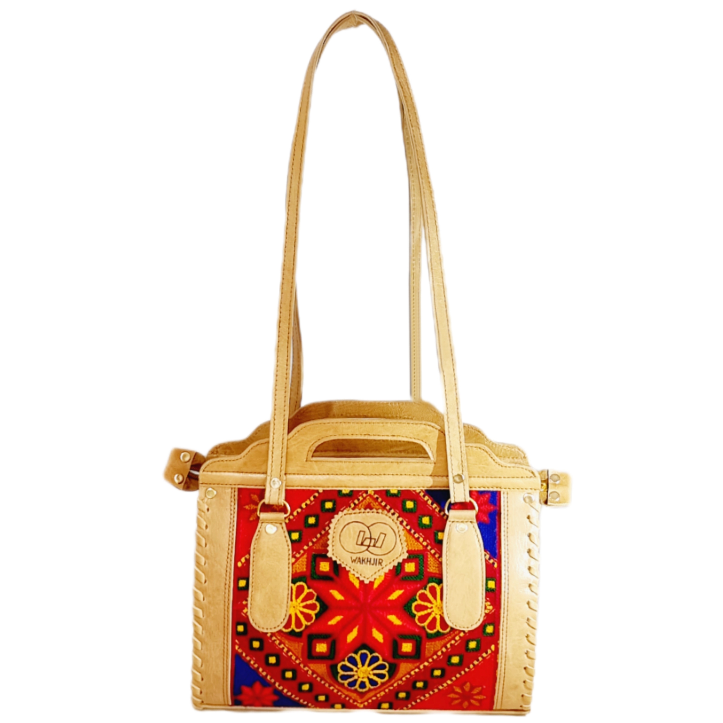 Cream Leather Matching Bag, Shoes & Purse | Handmade Satchel Bag, Envelope Purse, Flat Shoes