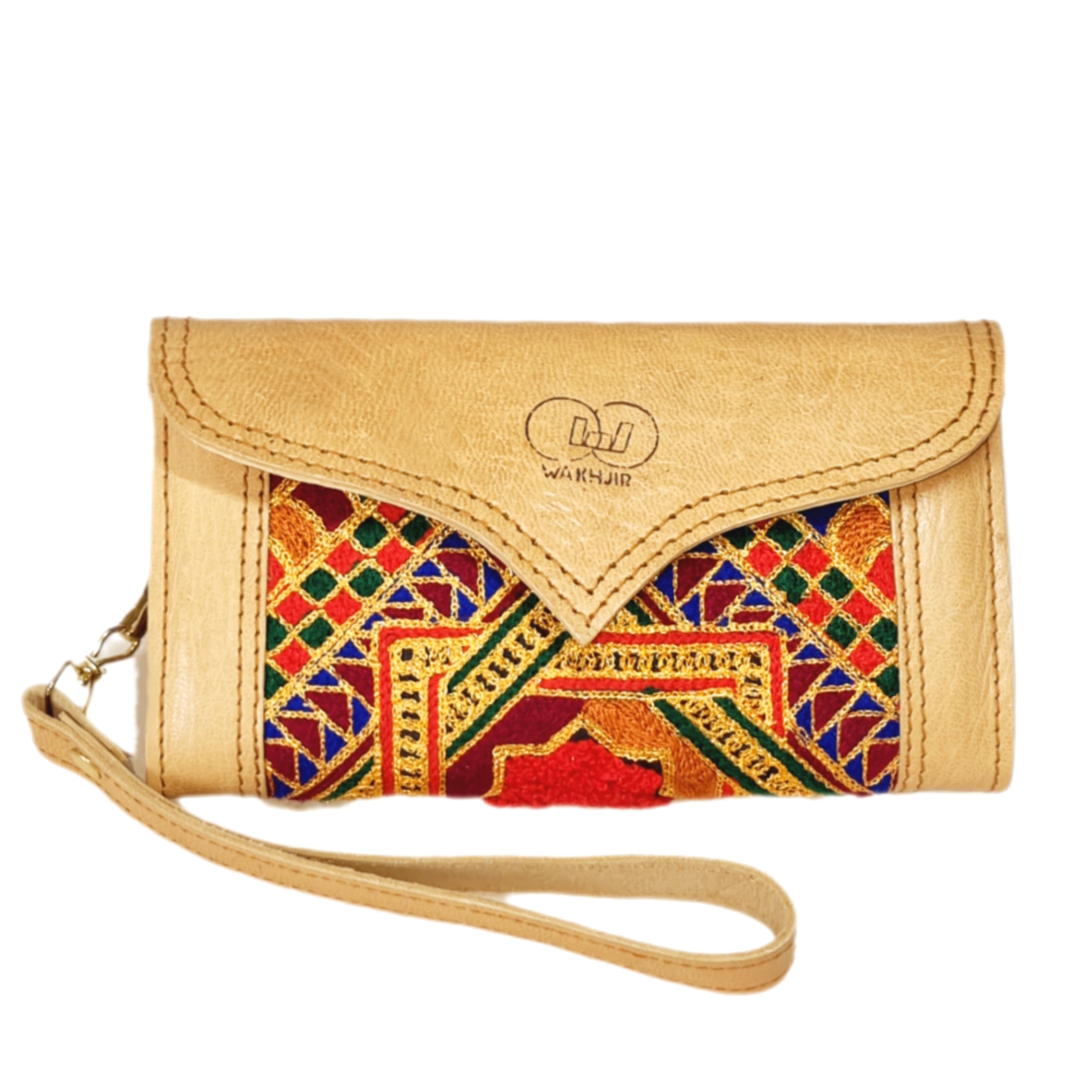 Leather Matching Shoulder Bag, Shoes & Purse | Cream Satchel Bag, Envelope Purse, Flat Shoes