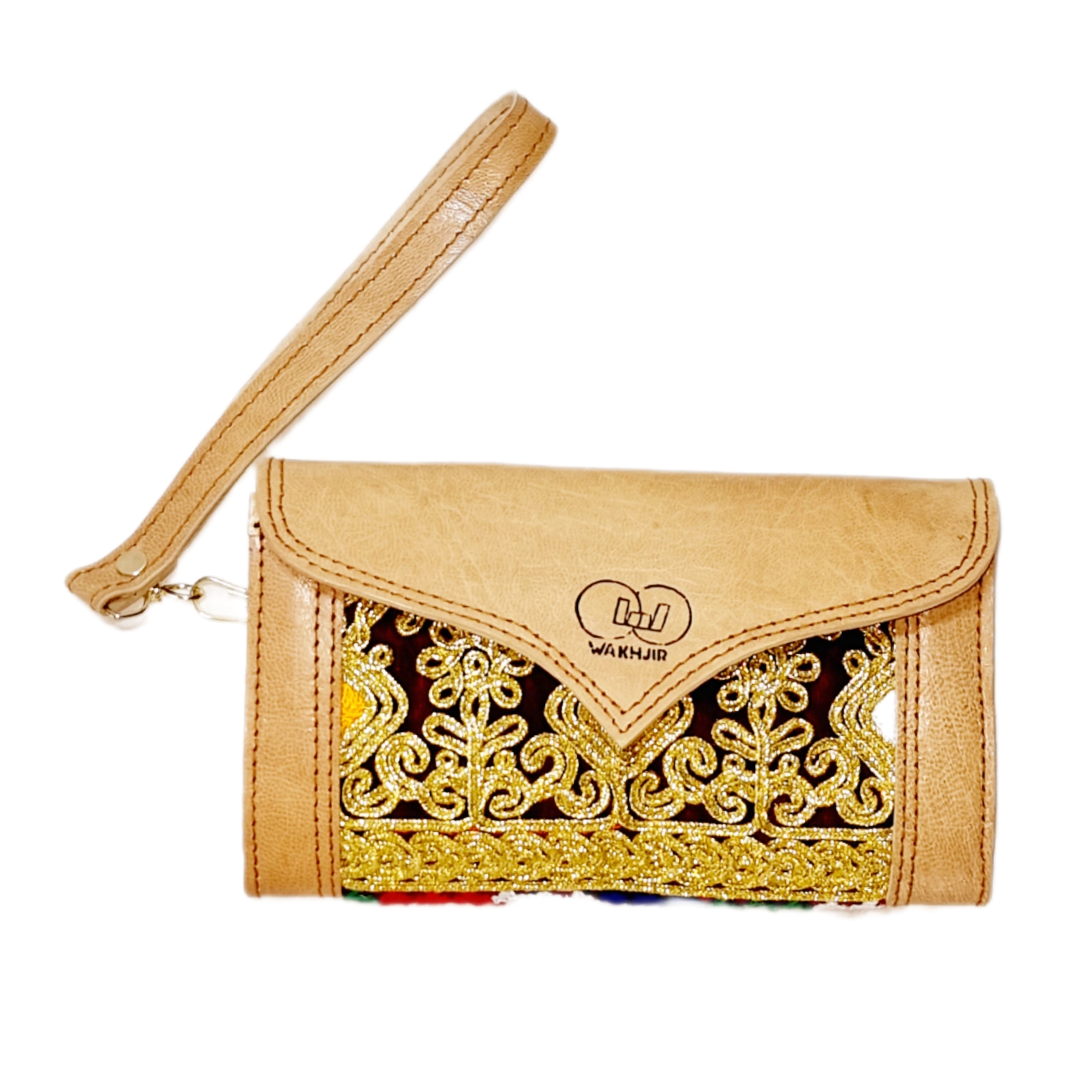 Leather Matching Set of Bag, Purse & Shoes | Cream Tote Shoulder Bag, Clutch Purse, Flat Shoes