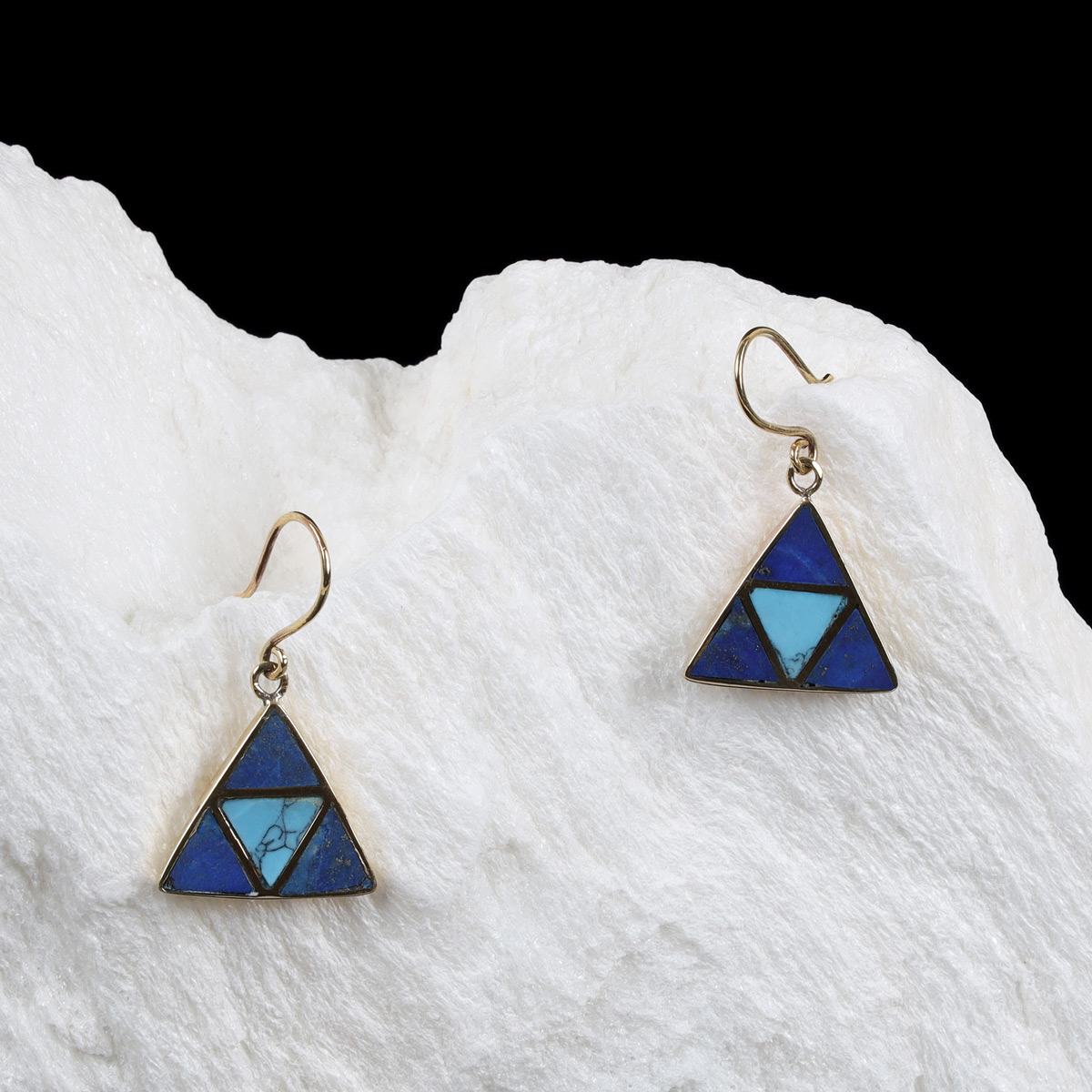 Earrings, Drop, lightewight earrings for women, Lapis Earrings